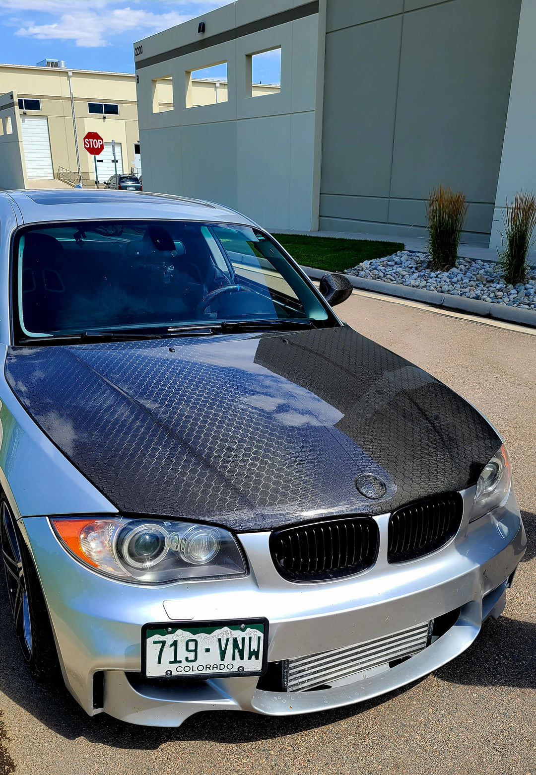 BMW E82 1-Series E8X Carbon Fiber Hood (100% CARBON FIBER