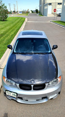 BMW E82 1-Series E8X Carbon Fiber Hood (FULL CARBON FIBER)