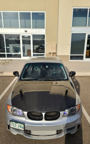 BMW E82 1-Series E8X Carbon Fiber Hood (FULL CARBON FIBER)