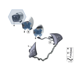 BMW E-series (Pre-LCI/Steptronic) V2 Paddle Kits